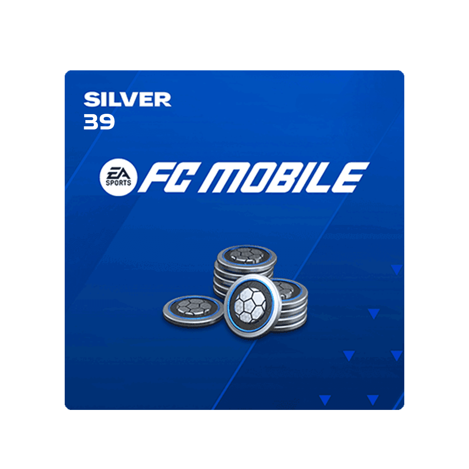 EA FC Mobile Silver - 39 Silver - بطاقة شحن EA FC Mobile Silver - 39 Silver - بطاقة شحن