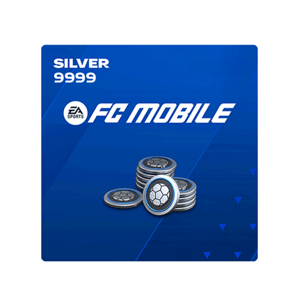 EA FC Mobile Silver - 9999 Silver - بطاقة شحن - PC BUILDER QATAR - Best PC Gaming Store in Qatar 