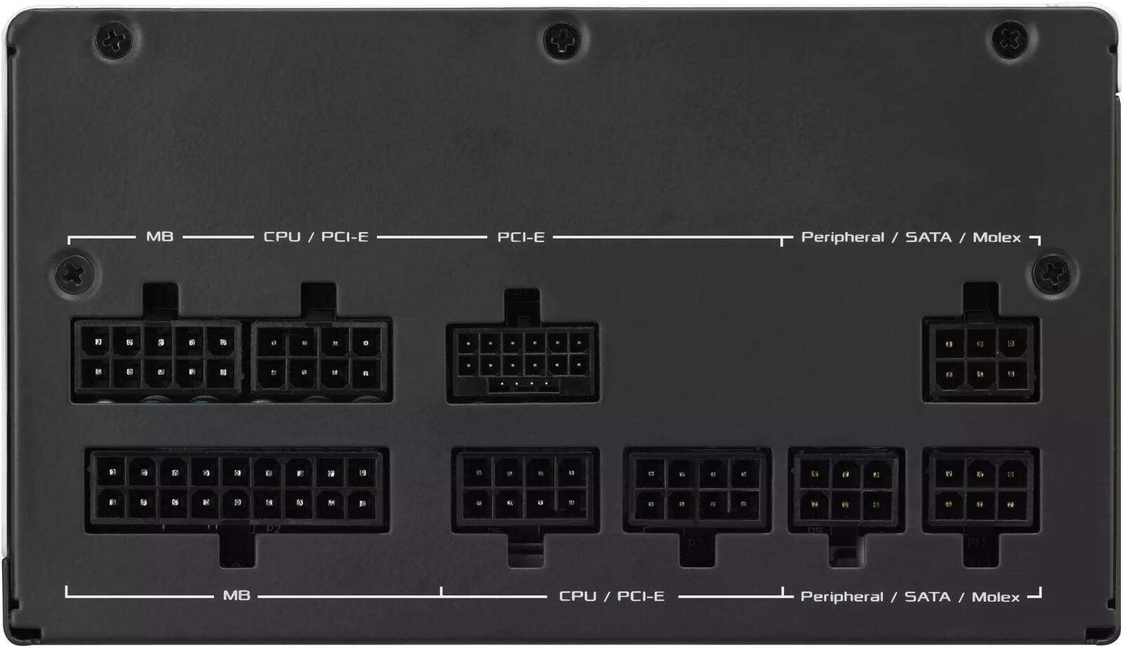 ASUS Prime AP-750G Fully Modular ATX Power Supply, 750W Power, 80 Plus Gold Efficiency, Active PFC, ATX 3.0 Compatible, Dual-Ball Fan Bearings, Black / White - مزود طاقه