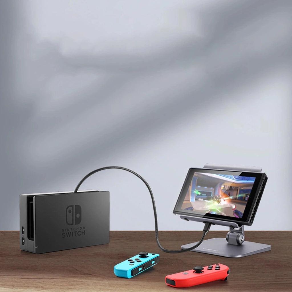 Ugreen Extender Cable USB-C 3.1 Gen2 1m / USB-C Male to USB-C Female / Nylon Braided / 100W / 10GB/s / Ultra HD 4K / Alu Case - توصيله تايب سي