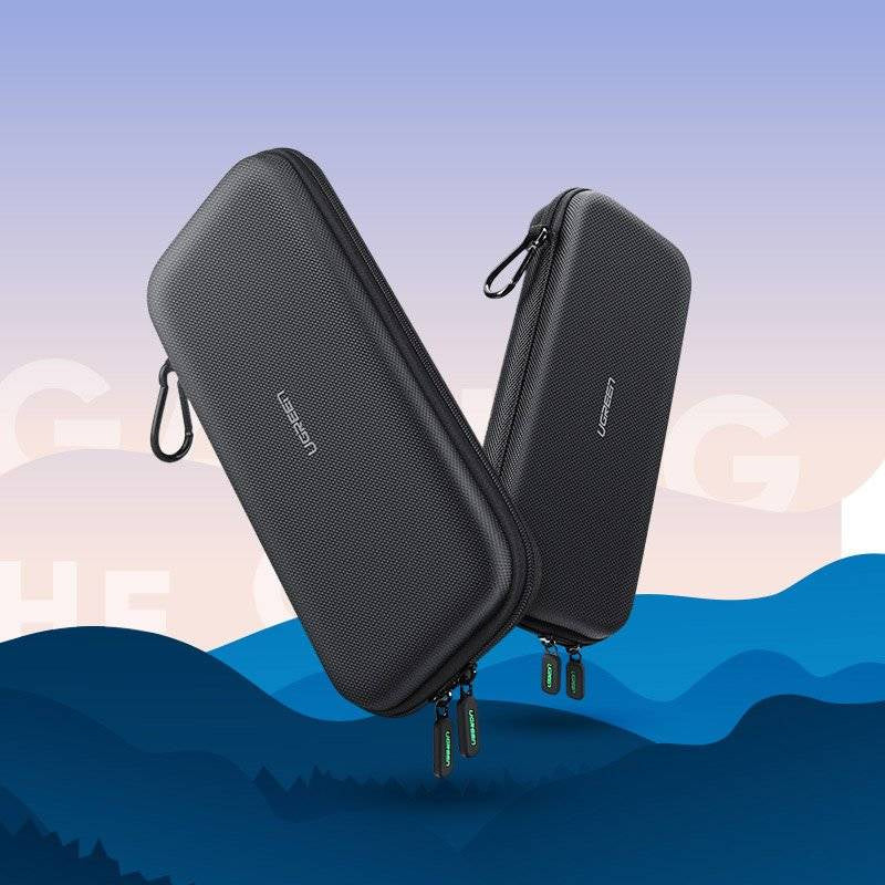 Ugreen bag for Nintendo Switch and accessories 26cmx12cmx4cm black - شنط للننتندو
