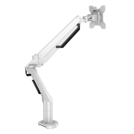 Epic Gamers Single Gas Spring Monitor Arm - White - حامل شاشة - PC BUILDER QATAR - Best PC Gaming Store in Qatar 