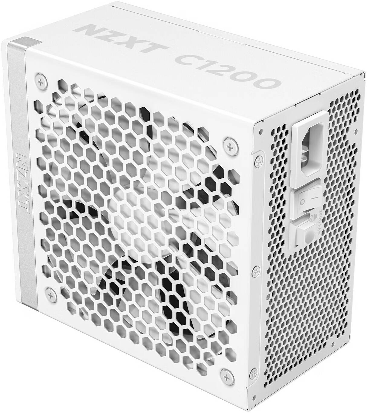 NZXT 3.1 ATX 1200W 80 Plus Gold Full Modular White PSU- مزود طاقة أبيض ممتاز