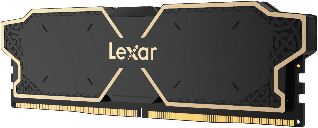 Lexar THOR OC DDR5 RAM 16GB (2x8GB) 6000 MT/s, CL38 CAS Latency, Intel XMP 3.0 & AMD EXPO Profiles Black - رام