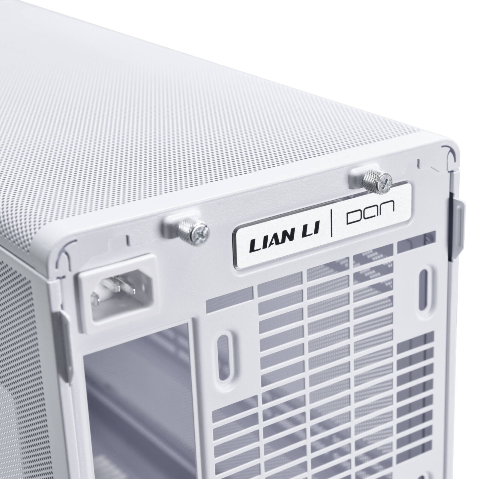 Lian Li A3-mATX Case, No Fans Included, Supports 360mm Radiator & 10x 120mm Fan Support, ATX/SFX/SFX-L, White - كيس أبيض