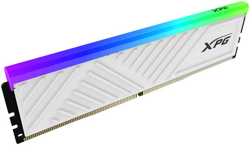 ADATA XPG Spectrix D35G 16GB (8GBX2) 3200Mhz CL- 16 DDR4 RGB RAM  Intel XMP 2.0 / AMD WHITE - الذاكرة العشوائية