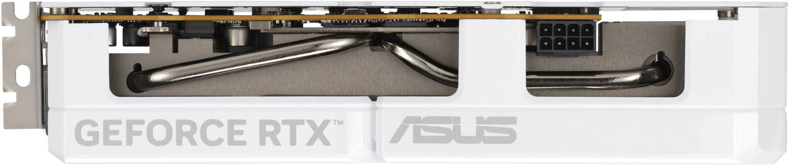 ASUS Dual GeForce RTX 5060 White OC Edition 8GB GDDR7 Graphics Card, 8GB GDDR7 128-Bit Memory, 2535MHz Boost Clock, 28 Gbps Memory Speed, 3840 CUDA Cores, PCI Express 5.0, White - كرت شاشه أبيض