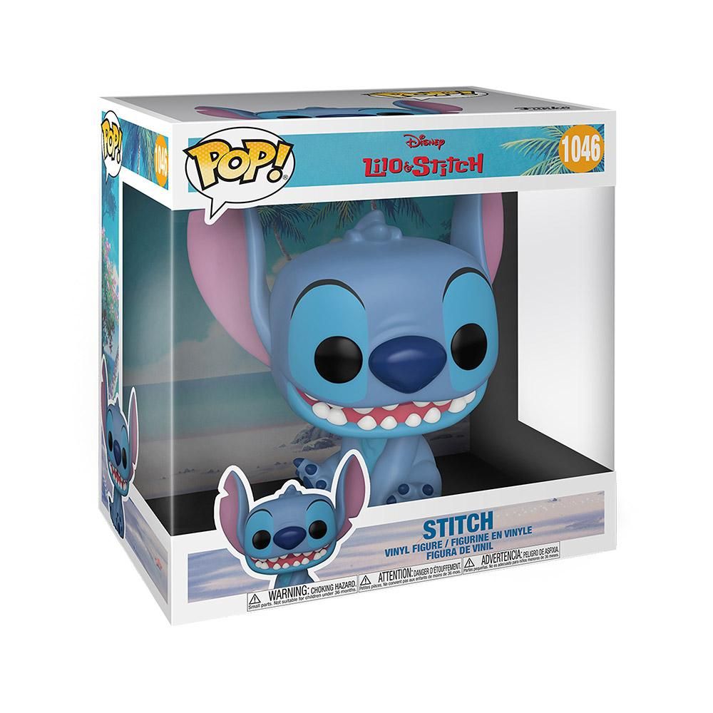 Funko Pop Jumbo! Disney: Lilo & Stitch- Stitch - Stitch - # 1046  مجسمات انمي