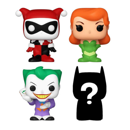 Funko Bitty Pop! Heroes: DC - Harley Quinn 4 Pack - مجسمات صغيرة