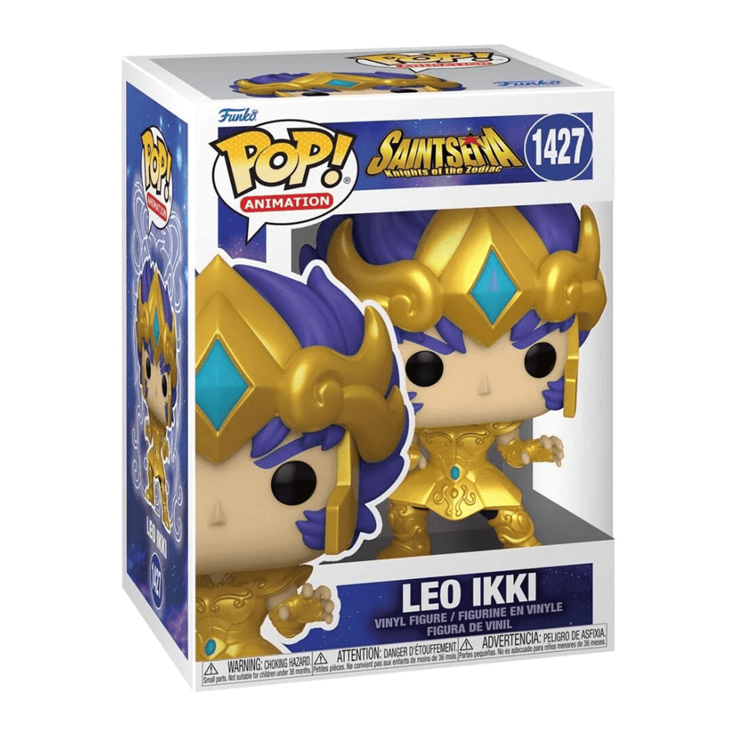 Funko Pop! Animation: Saint Seiya - Gold Leo Ikki - #1427 - مجسمات انمي Funko Pop! Animation: Saint Seiya - Gold Leo Ikki - #1427 - مجسمات انمي