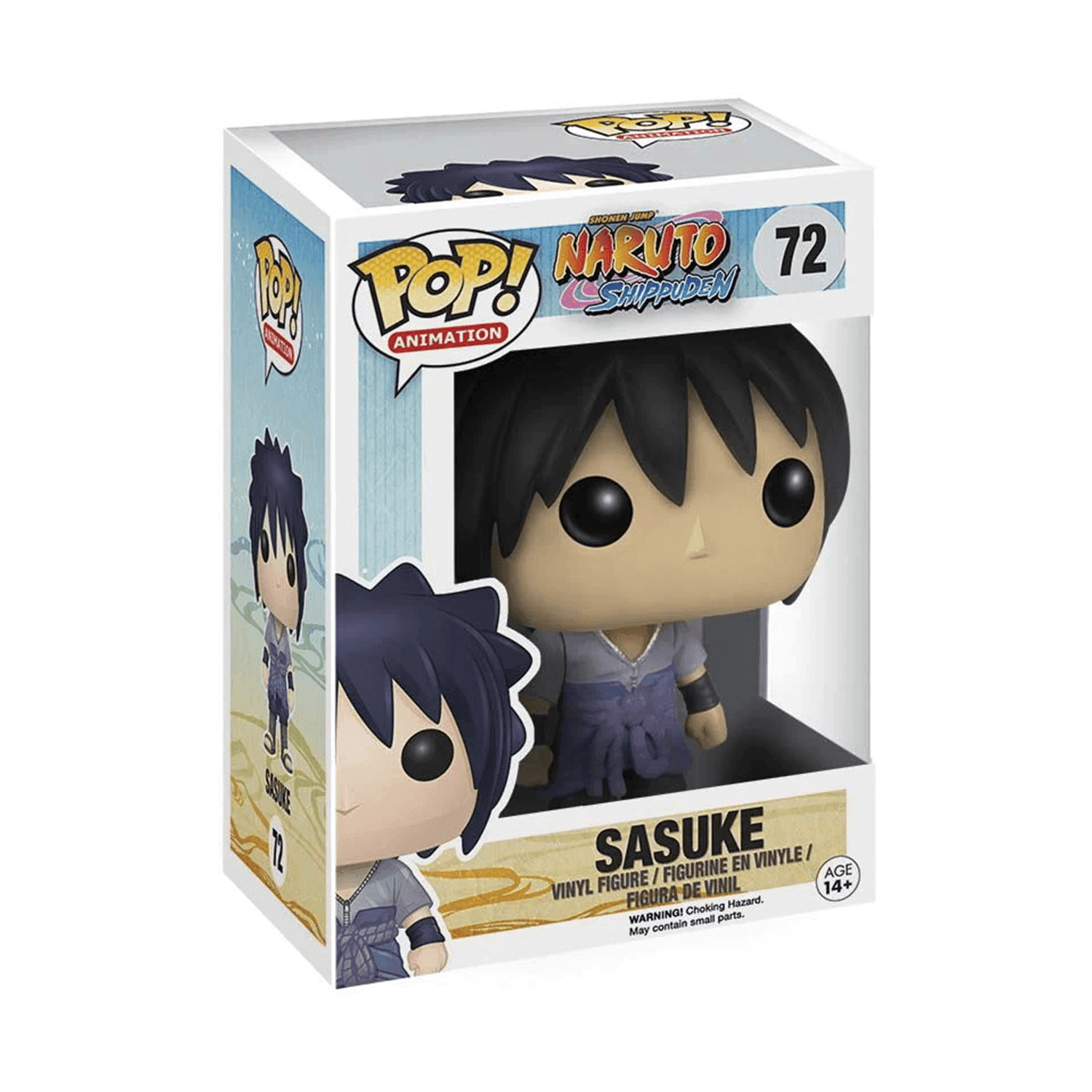 Funko Pop! Anime: Naruto - Sasuke #72 - مجسمات أنمي Funko Pop! Anime: Naruto - Sasuke #72 - مجسمات أنمي