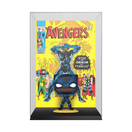 Funko Pop! Comic Covers Black Panther Avengers #87 - مجسمات أنمي