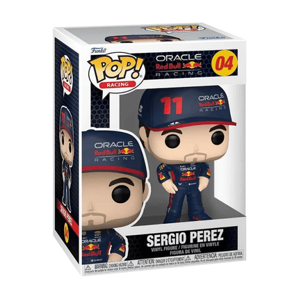 Funko Pop! Formula 1: Red Bull - Sergio Perez #04 - مجسمات المشاهير