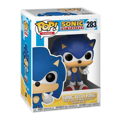 Funko Pop! Games-Sonic-Sonic W Ring #283 - مجسمات ألعاب