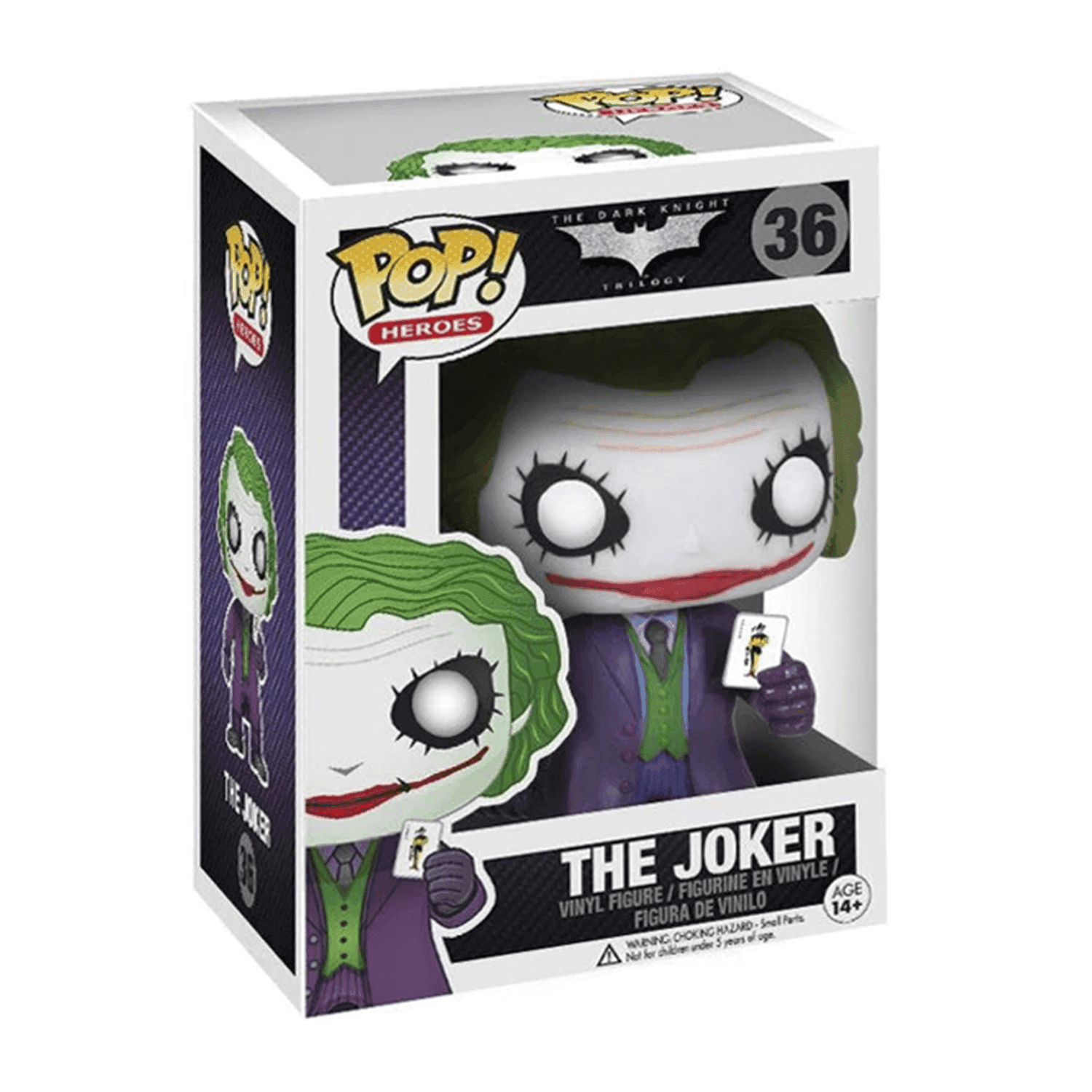 Funko Pop! Heroes Dark Knight The Joker - #36 - مجسمات أفلام Funko Pop! Heroes Dark Knight The Joker - #36 - مجسمات أفلام