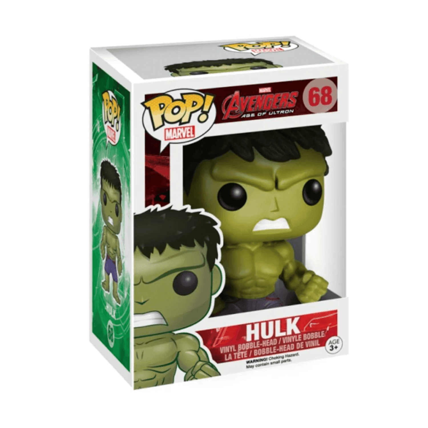 Funko Pop! Marvel: Avengers 2 - Hulk #68 - مجسمات أفلام Funko Pop! Marvel: Avengers 2 - Hulk #68 - مجسمات أفلام