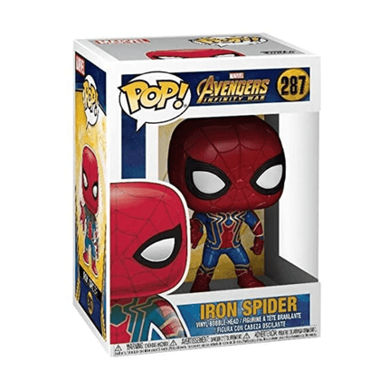 Funko Pop! Marvel: Avengers Infinity War - Iron Spider #287 - مجسمات أنمي