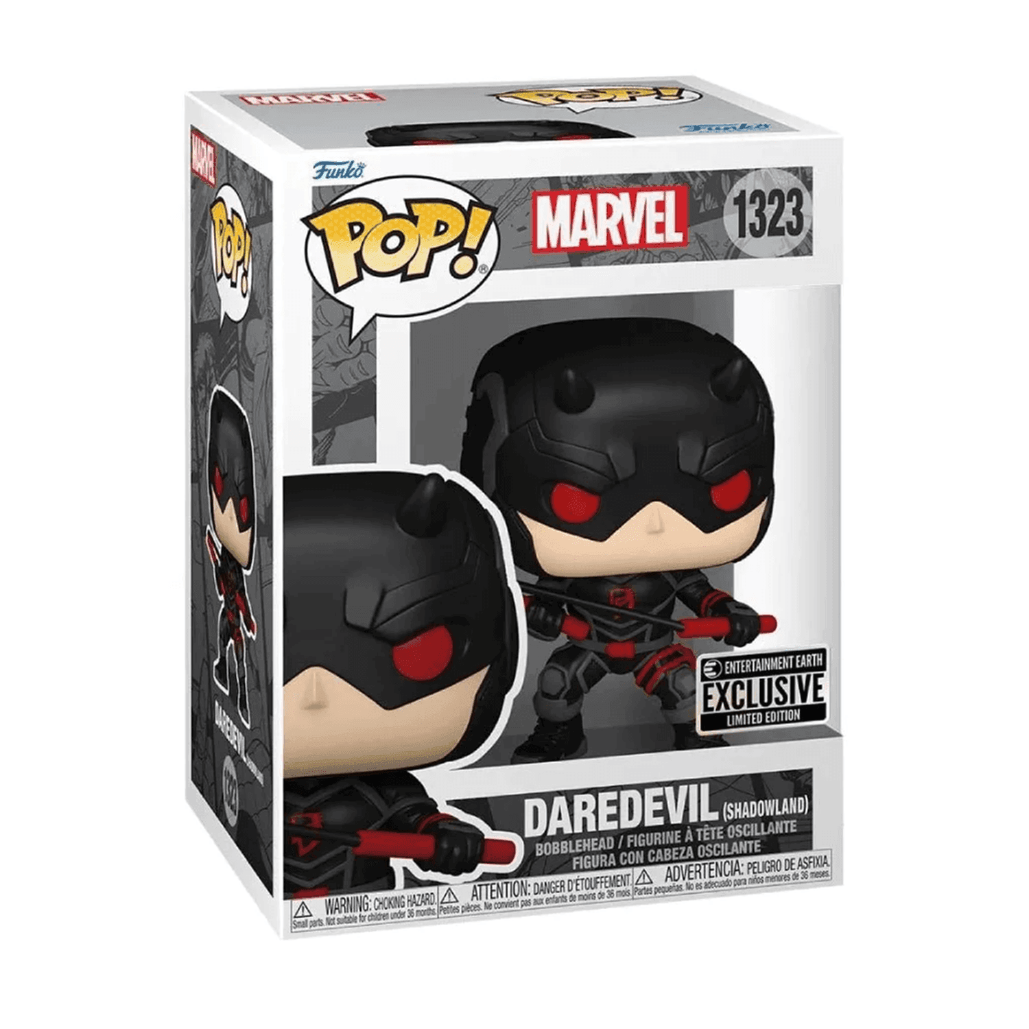 Funko Pop! Marvel: Daredevil (Shadowland)(Exc) #1323 - مجسمات أفلام Funko Pop! Marvel: Daredevil (Shadowland)(Exc) #1323 - مجسمات أفلام