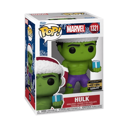 Funko Pop! Marvel: Holiday - Green Hulk (Exc) #1321 - مجسمات أفلام