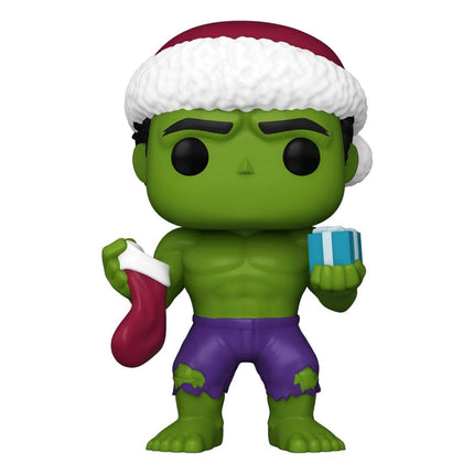 Funko Pop! Marvel: Holiday - Green Hulk (Exc) #1321 - مجسمات أفلام
