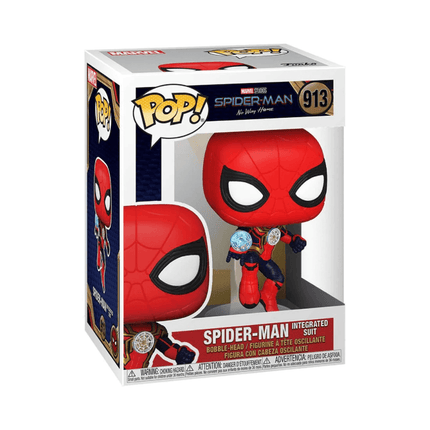 Funko Pop! Marvel Spider-Man No Way Home - Spider-Man Integrated Suit #913 - مجسمات مارفل