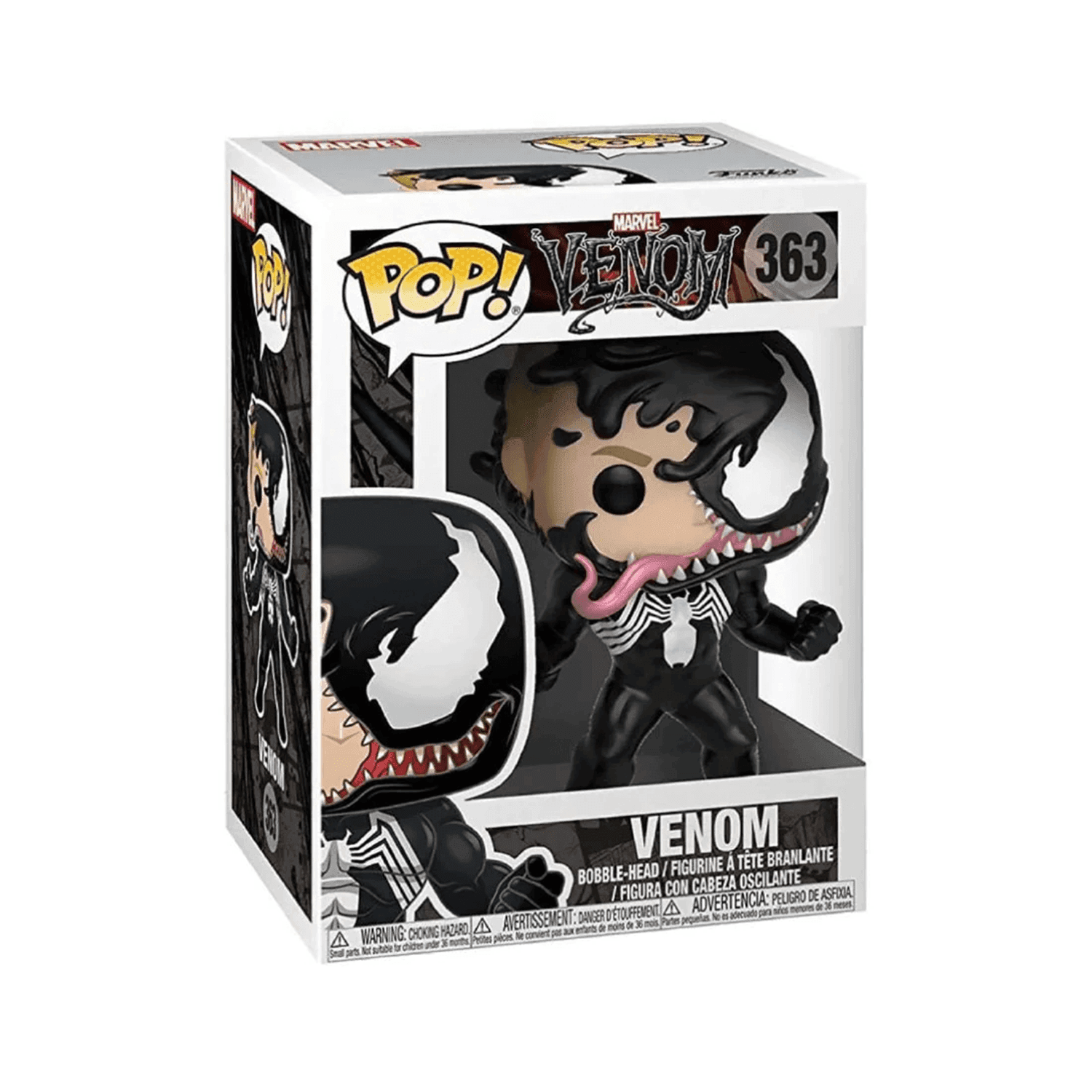 Funko Pop! Marvel: Venom - Venom/Eddie Brock #363 - مجسمات مارفل Funko Pop! Marvel: Venom - Venom/Eddie Brock #363 - مجسمات مارفل
