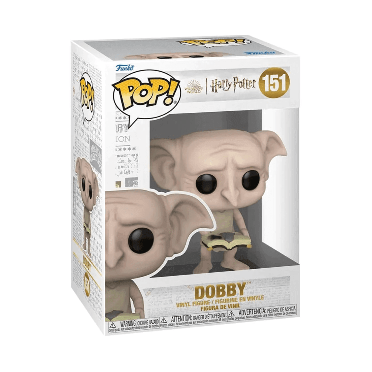 Funko Pop! Movies: Harry Potter Chamber of Secrets 20Th - Dobby #151 - مجسمات أفلام Funko Pop! Movies: Harry Potter Chamber of Secrets 20Th - Dobby #151 - مجسمات أفلام