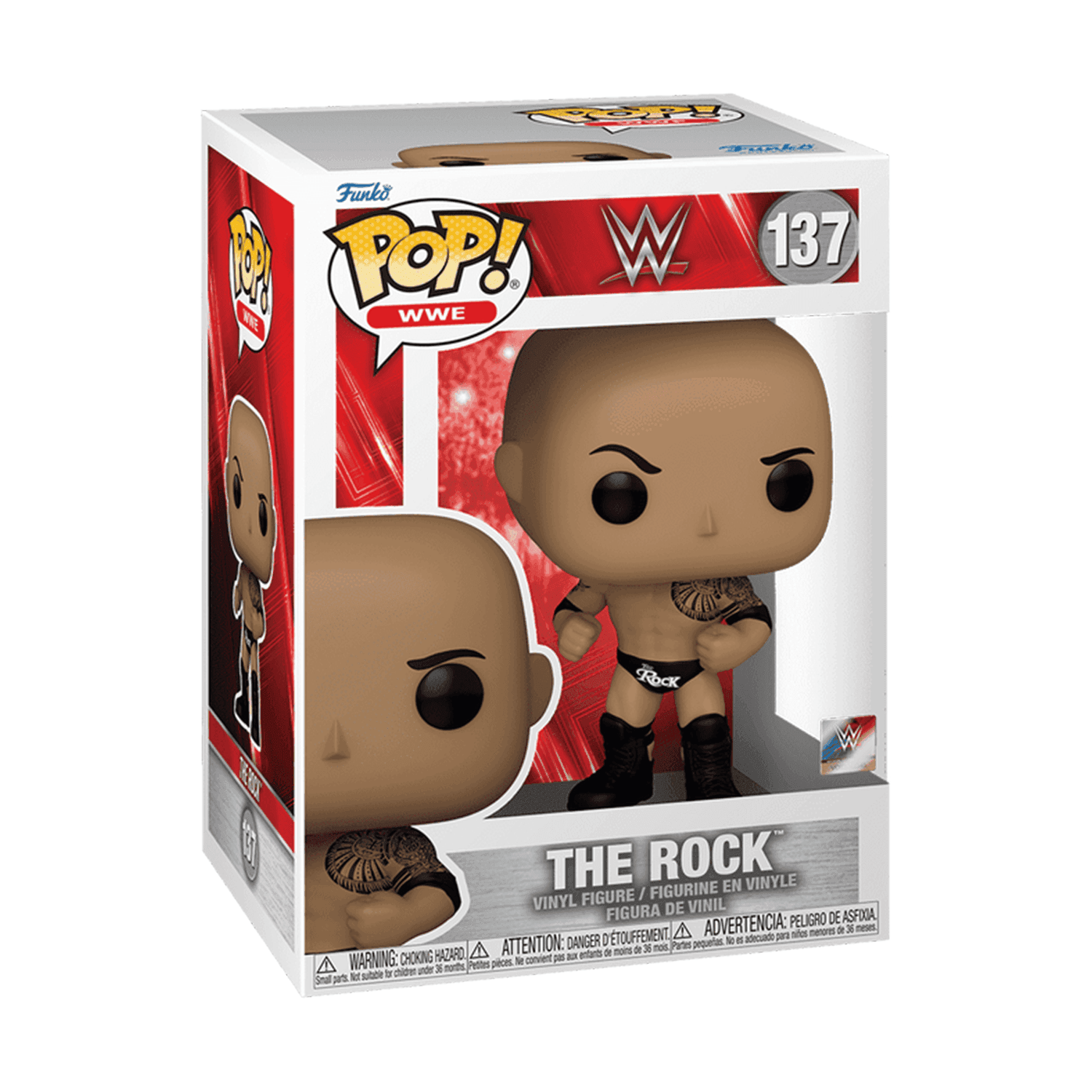 Funko Pop! WWE: The Rock #137 - مجسمات المشاهير Funko Pop! WWE: The Rock #137 - مجسمات المشاهير