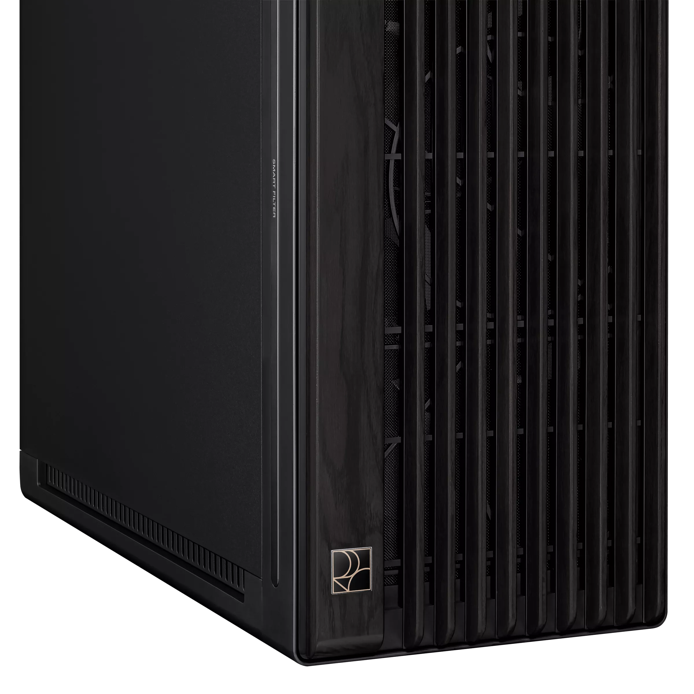 Asus ProArt PA602 Gaming E-ATX Computer Case, 2x 200mm & 1x 140mm Pre-Installed Fans , Dual Air Deflectors, 15.5mm Open Grills, Black- كيس خشب