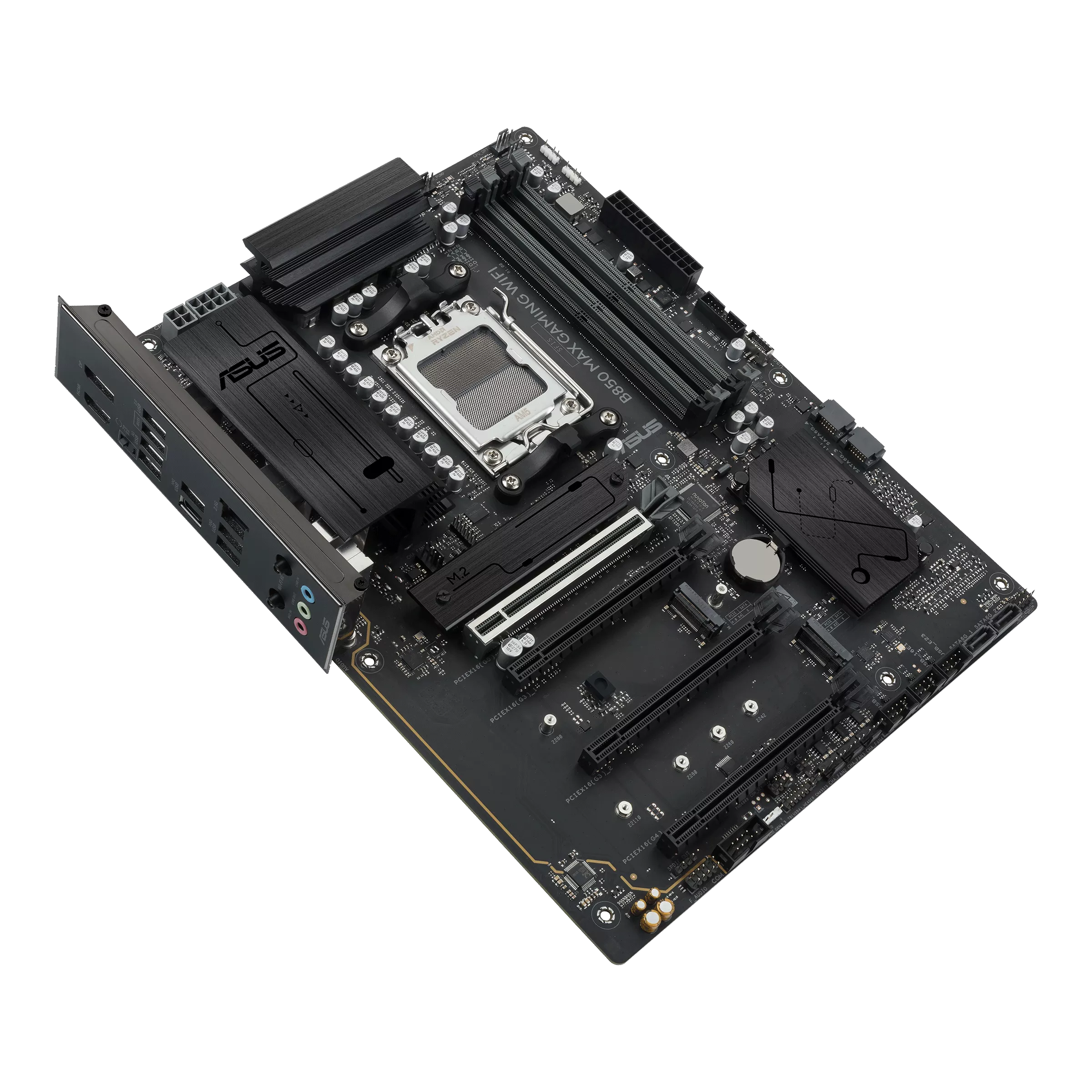 ASUS B850 MAX GAMING WIFI Black AM5 AMD DDR5 GAMING Motherboard - اللوحة الأم