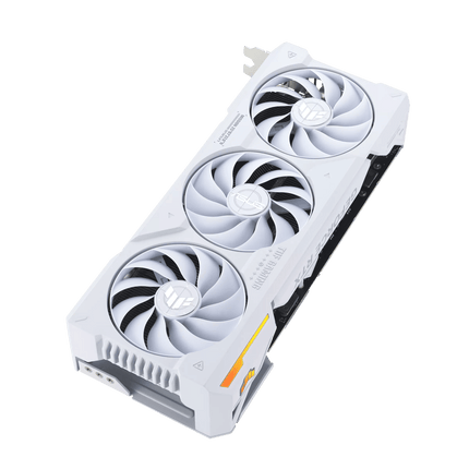 كرت شاشة ASUS TUF Gaming GeForce RTX™ 4070 Ti SUPER BTF White OC Edition 16GB GDDR6X مع بطاقة رسوميات DLSS3 - كرت شاشة 