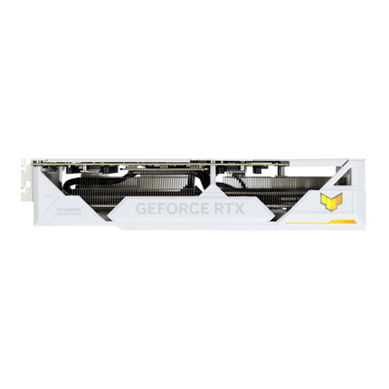 كرت شاشة ASUS TUF Gaming GeForce RTX™ 4070 Ti SUPER BTF White OC Edition 16GB GDDR6X مع بطاقة رسوميات DLSS3 - كرت شاشة 