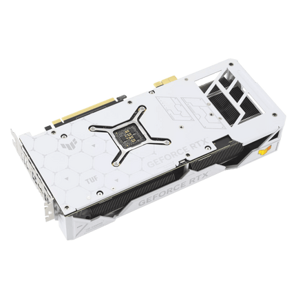 كرت شاشة ASUS TUF Gaming GeForce RTX™ 4070 Ti SUPER BTF White OC Edition 16GB GDDR6X مع بطاقة رسوميات DLSS3 - كرت شاشة 