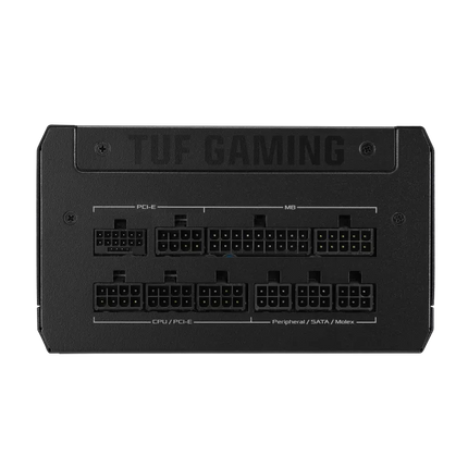 ASUS TUF Gaming 1000W, ATX 3.0 Compatible Fully Modular Power Supply, Military-Grade Components, Dual Ball Bearing, Axial-tech Fan, PCB Coating - Black - مزود طاقه