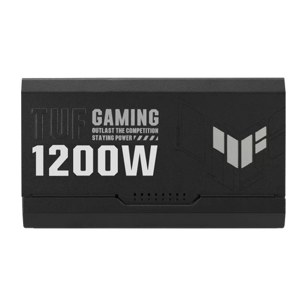 ASUS TUF Gaming 1200W GOLD , ATX 3.0, PCI-E 5.0 Compatible Fully Modular Power Su  Military-Grade Components, Dual Ball Bearing, Axial-tech Fan, PCB Coating - Black - مزود طاقه