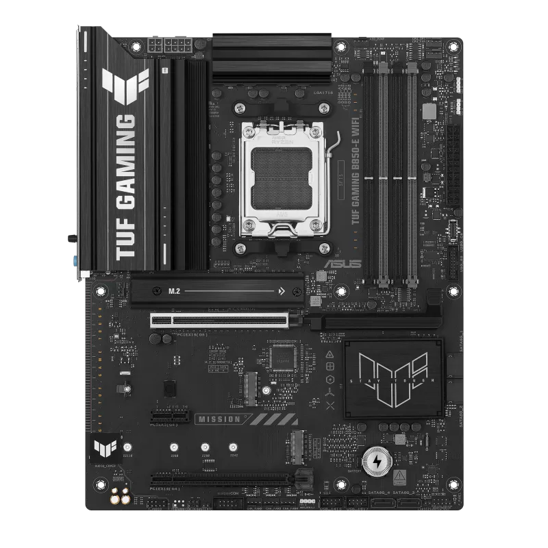 ASUS TUF GAMING B850-E WIFI AM5, DDR5, ATX AMD Gaming Motherboard - لوحه ام