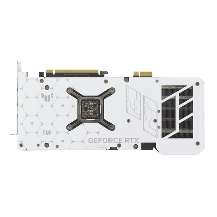 كرت شاشة ASUS TUF Gaming GeForce RTX™ 4070 Ti SUPER BTF White OC Edition 16GB GDDR6X مع بطاقة رسوميات DLSS3 - كرت شاشة 