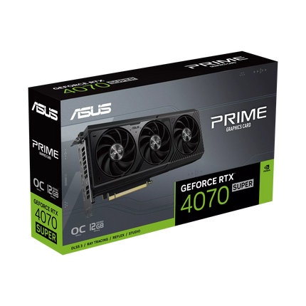 ASUS Prime GeForce RTX™ 4070 SUPER OC Edition 12GB GDDR6X - كرت شاشة 