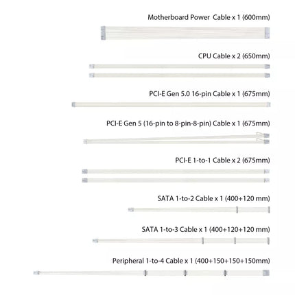 ASUS TUF GAMING 1000W GOLD WHITE EDITION IS AN EFFICIENT, ATX 3.0 Compatible Fully Modular Power Supply,, Military-Grade Components, Dual Ball Bearing, Axial-tech Fan, PCB Coating -مزود طاقه أبيض