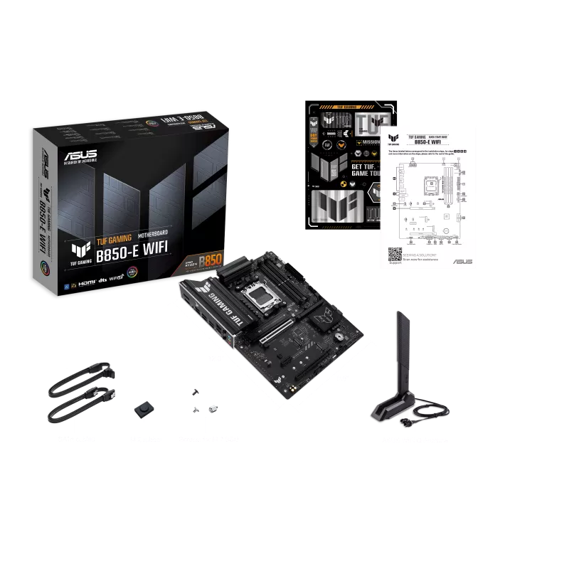 ASUS TUF GAMING B850-E WIFI AM5, DDR5, ATX AMD Gaming Motherboard - لوحه ام
