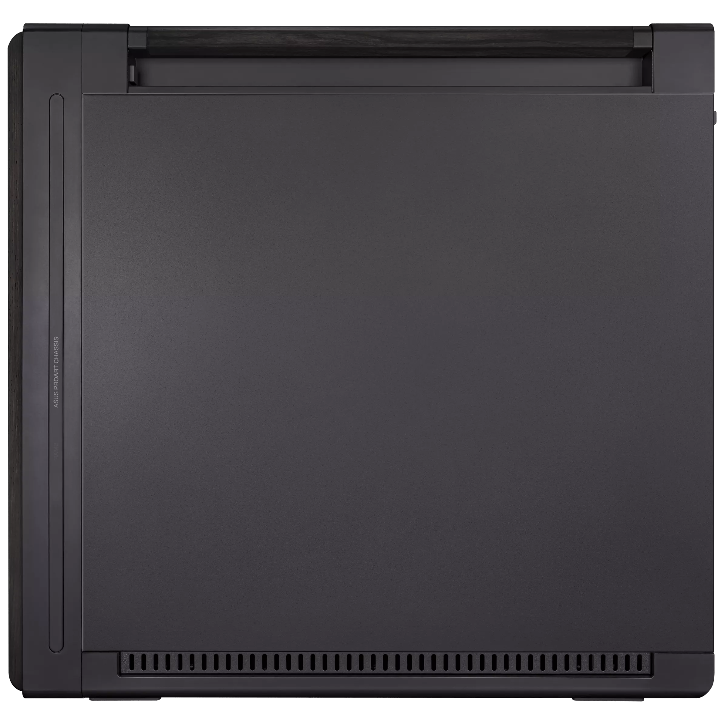 Asus ProArt PA602 Gaming E-ATX Computer Case, 2x 200mm & 1x 140mm Pre-Installed Fans , Dual Air Deflectors, 15.5mm Open Grills, Black- كيس خشب