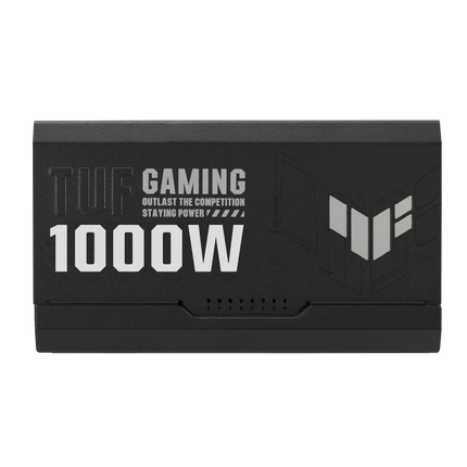 ASUS TUF Gaming 1000W, ATX 3.0 Compatible Fully Modular Power Supply, Military-Grade Components, Dual Ball Bearing, Axial-tech Fan, PCB Coating - Black - مزود طاقه