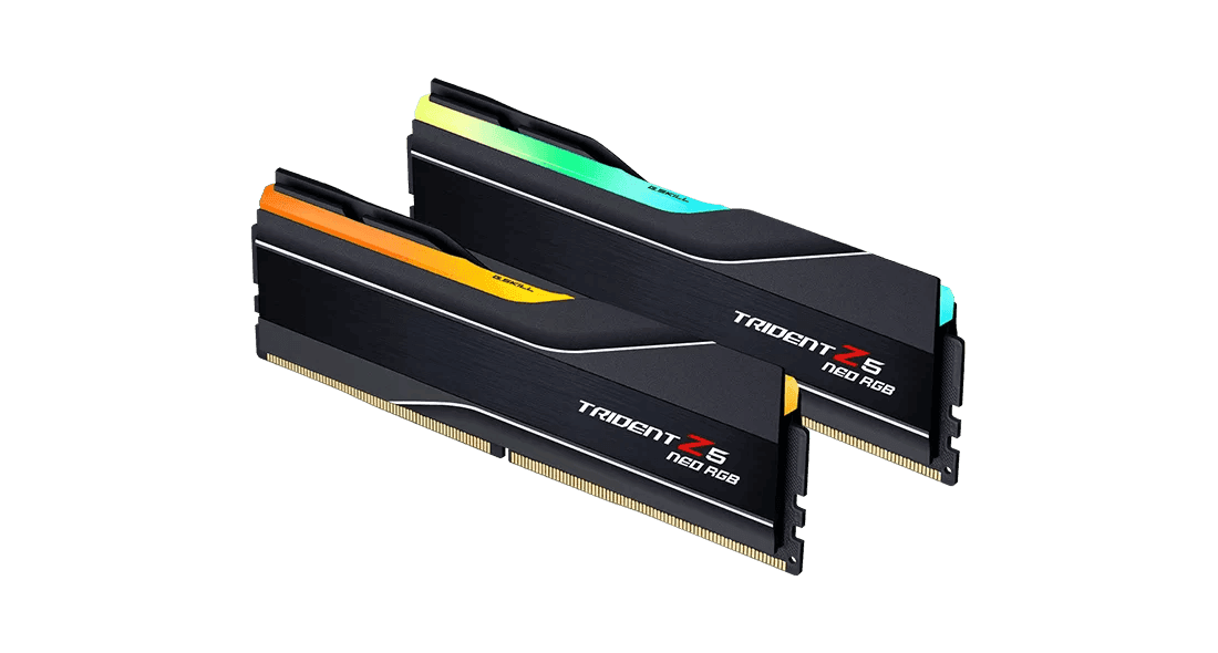 G.SKILL Trident Z5 Neo RGB Series 32GB (2 x 16GB) CL30 PC RAM DDR5 6000 MHZ - BLACK - الذاكرة العشوائية