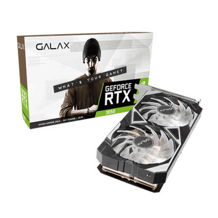 GALAX NVIDIA GeForce RTX™ 3050 EX (1-Click OC Feature) 8GB GDDR6 - كرت شاشة - PC BUILDER QATAR - Best PC Gaming Store in Qatar 