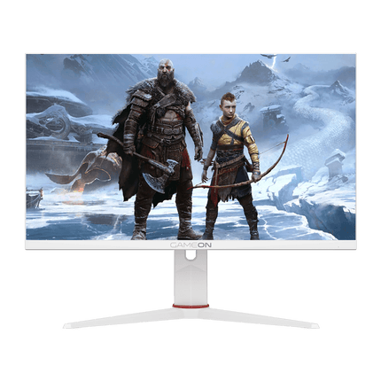 GAMEON Artic Pro Series 27" FHD, 180Hz, MPRT 0.5ms, Fast IPS Gaming Monitor (Support PS5 /XBOX ) - White - شاشة ألعاب