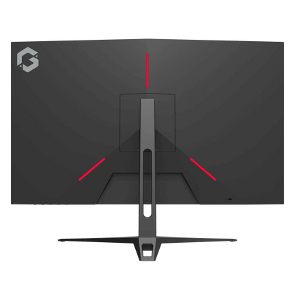 GAMEON GOP27QHD165IPS 27" 2K, 165Hz, 1ms (2560x1440) 2K Flat IPS Gaming Monitor With G-Sync & FreeSync - Black (HDMI 2.1 PS5 / Xbox Support ) - شاشة ألعاب - PC BUILDER QATAR - Best PC Gaming Store in Qatar 