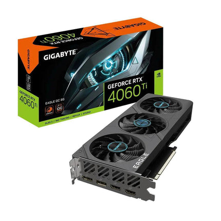 Gigabyte GeForce RTX 4060 Ti Eagle OC 8GB GDDR6 Graphics Card - كرت الشاشة - PC BUILDER QATAR - Best PC Gaming Store in Qatar 