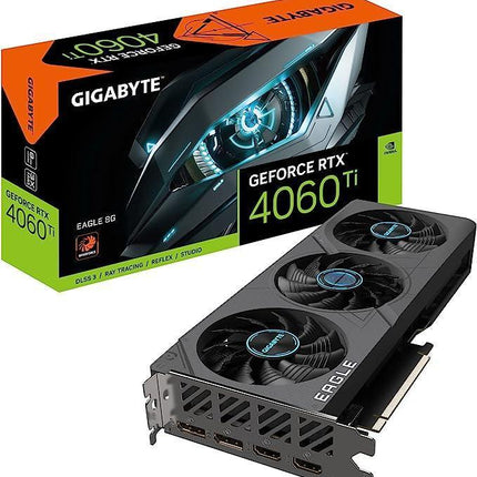 Gigabyte GeForce RTX 4060 Ti Eagle OC 8GB GDDR6 Graphics Card - كرت الشاشة - PC BUILDER QATAR - Best PC Gaming Store in Qatar 