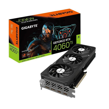 Gigabyte GeForce RTX 4060 Ti Gaming OC 8GB GDDR6 Graphics Card - كرت الشاشة - PC BUILDER QATAR - Best PC Gaming Store in Qatar 