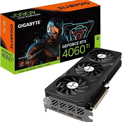 Gigabyte GeForce RTX 4060 Ti Gaming OC 8GB GDDR6 Graphics Card - كرت الشاشة - PC BUILDER QATAR - Best PC Gaming Store in Qatar 